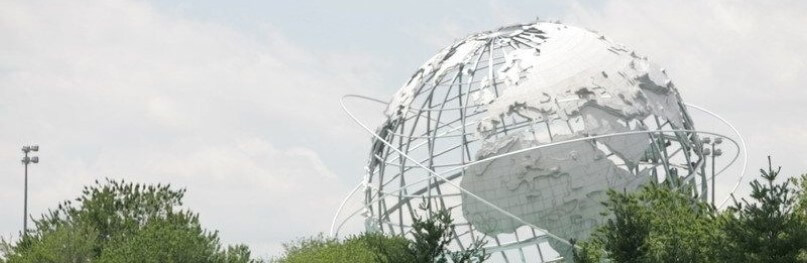 Unisphere in Flushing Meadow Park, NY